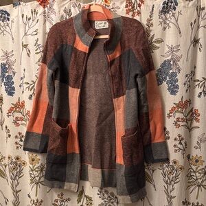 Colorblock Cardigan sweater